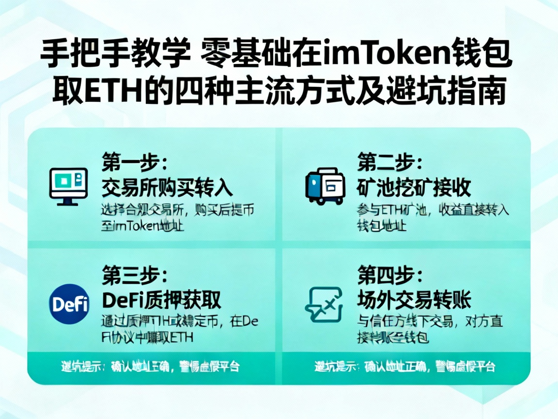 手把手教学 零基础在imToken钱包获取ETH的四种主流方式及避坑指南