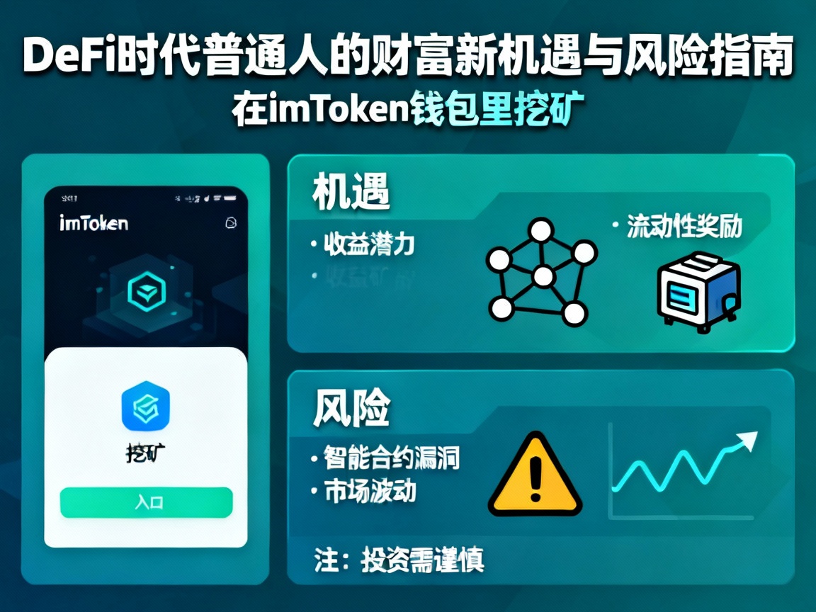 在imToken钱包里挖矿，DeFi时代普通人的财富新机遇与风险指南