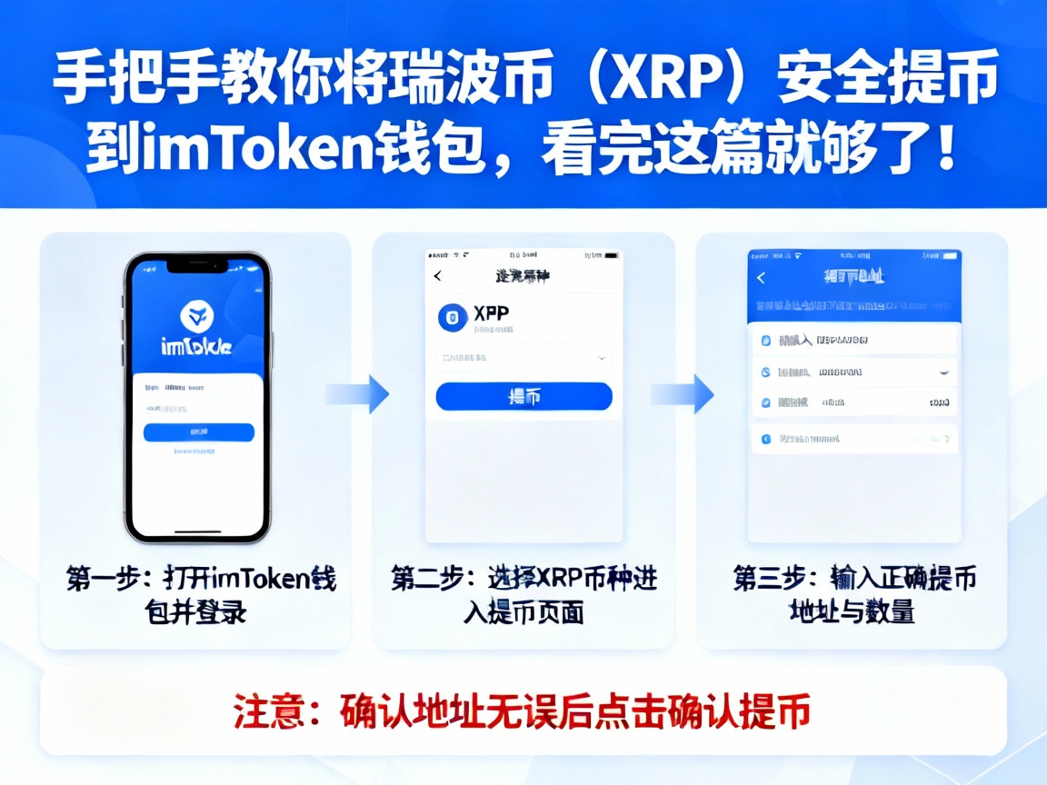 手把手教你将瑞波币（XRP）安全提币到imToken钱包，看完这篇就够了！