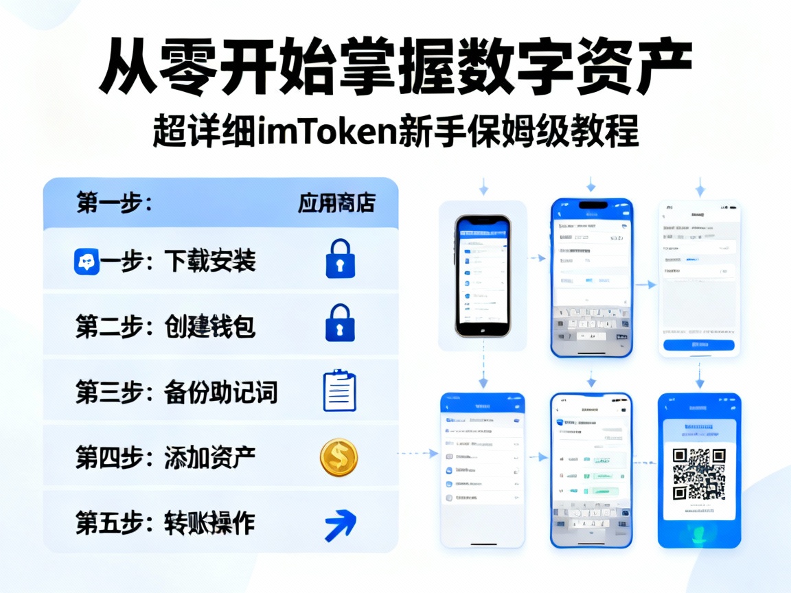 从零开始掌握数字资产，超详细imToken新手保姆级教程