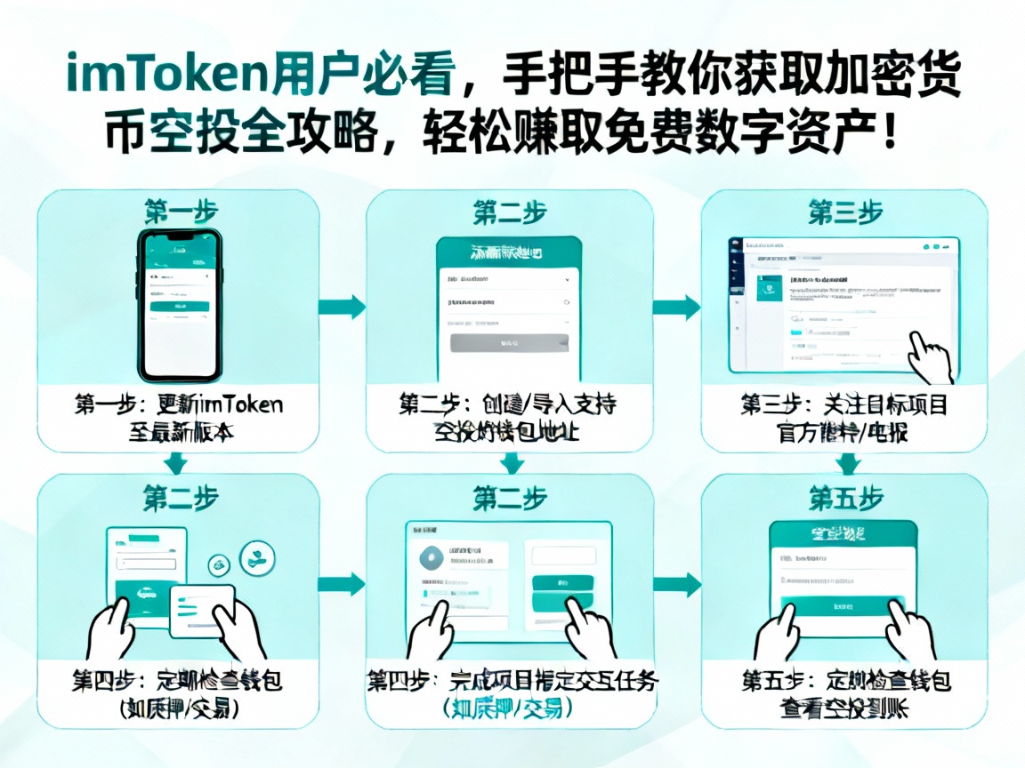 imToken用户必看，手把手教你获取加密货币空投全攻略，轻松赚取免费数字资产！