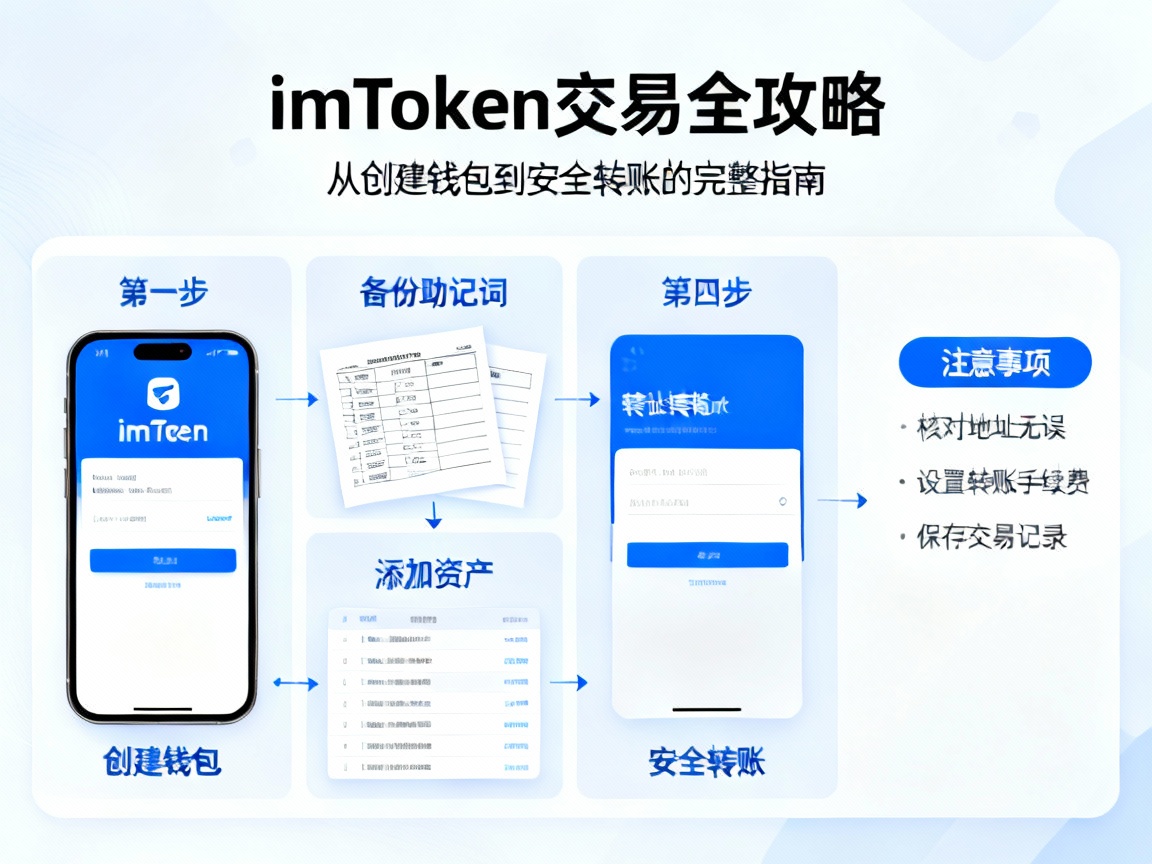 imToken交易全攻略，从创建钱包到安全转账的完整指南