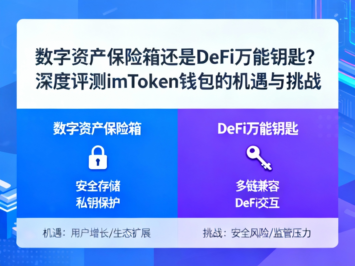 数字资产保险箱还是DeFi万能钥匙？深度评测imToken钱包的机遇与挑战