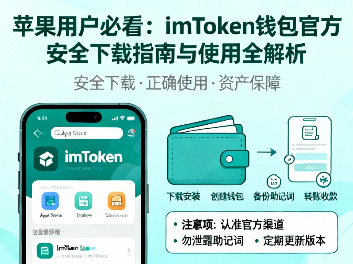 苹果用户必看，imToken钱包官方安全下载指南与使用全解析