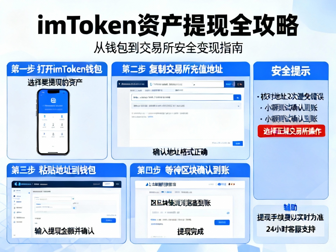 imToken资产提现全攻略，从钱包到交易所，安全变现一步步教你