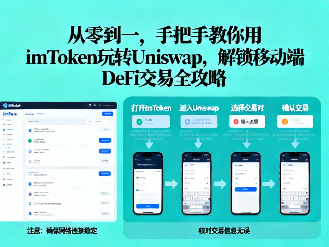 从零到一，手把手教你用imToken玩转Uniswap，解锁移动端DeFi交易全攻略