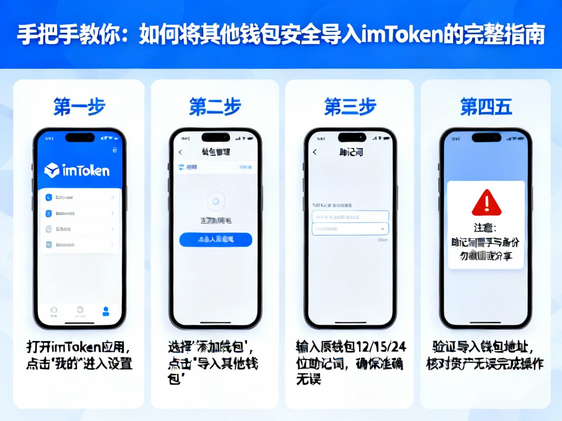 手把手教你，如何将其他钱包安全导入imToken的完整指南