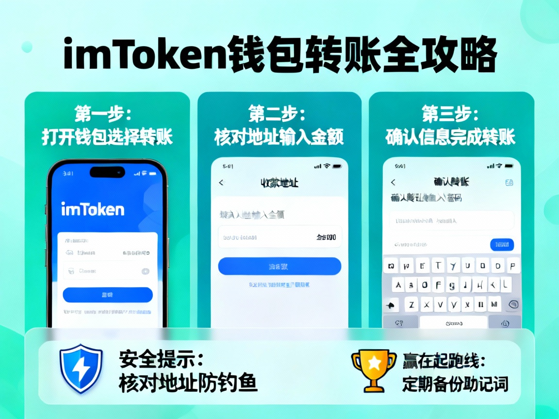 imToken钱包转账全攻略，手把手教你安全转币，还能这样赢在起跑线！