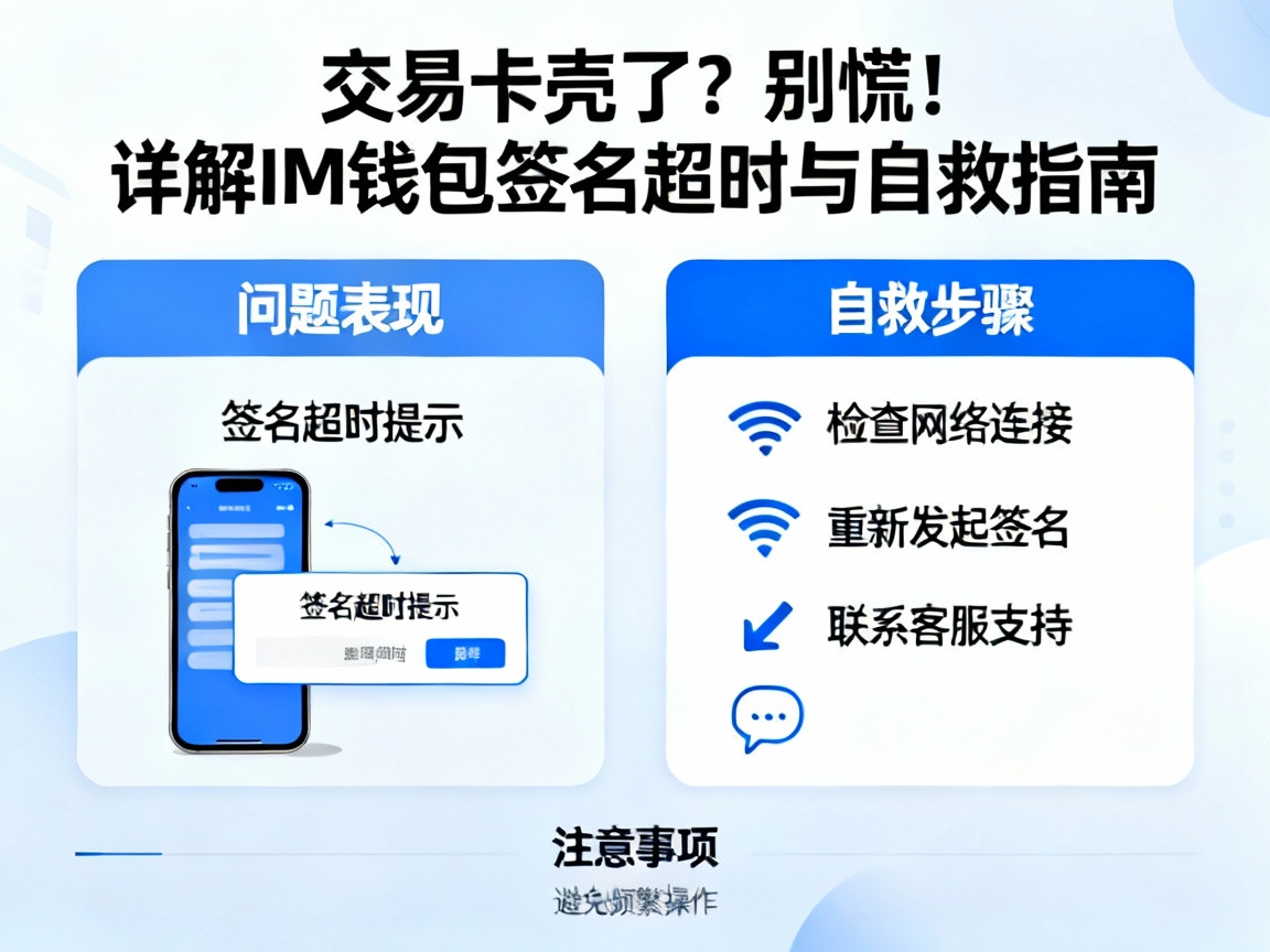 交易卡壳了？别慌！详解IM钱包签名超时与自救指南