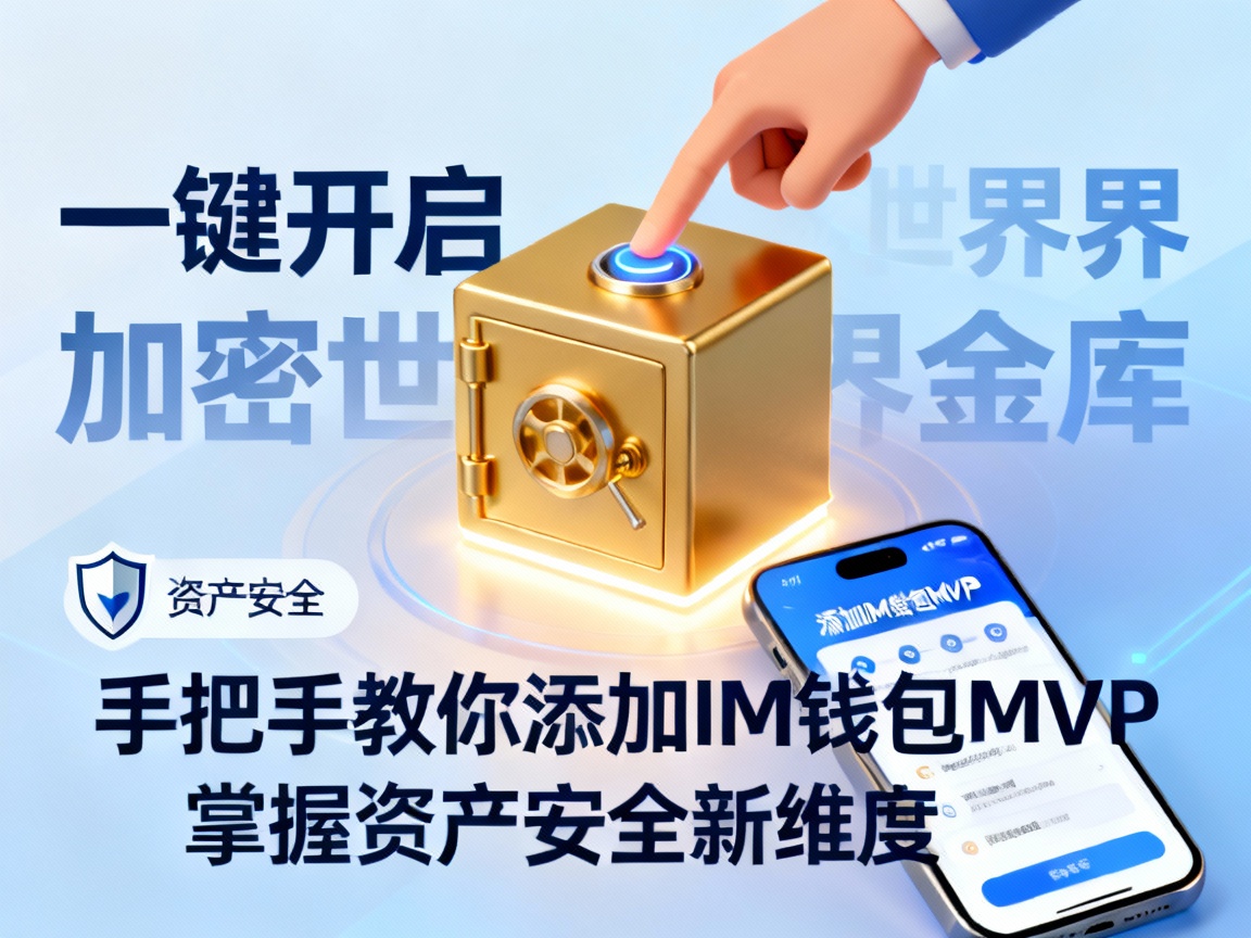 一键开启加密世界金库，手把手教你添加IM钱包MVP，掌握资产安全新维度