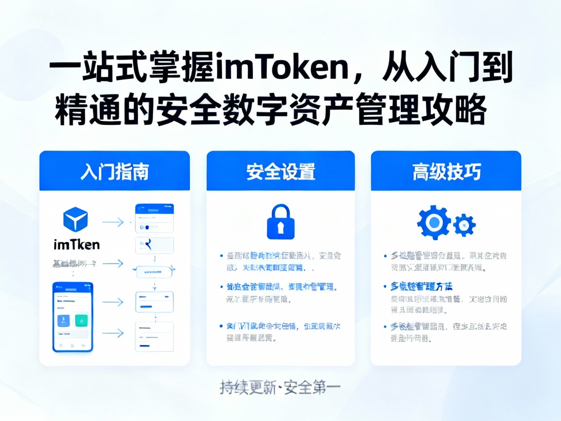 一站式掌握 imToken，从入门到精通的安全数字资产管理攻略
