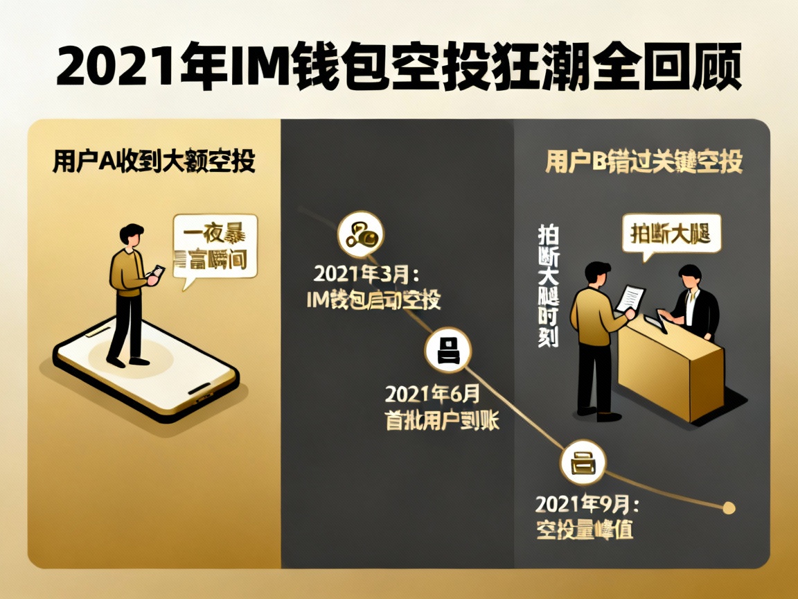 2021年IM钱包空投狂潮全回顾，那些让你一夜暴富或拍断大腿的瞬间