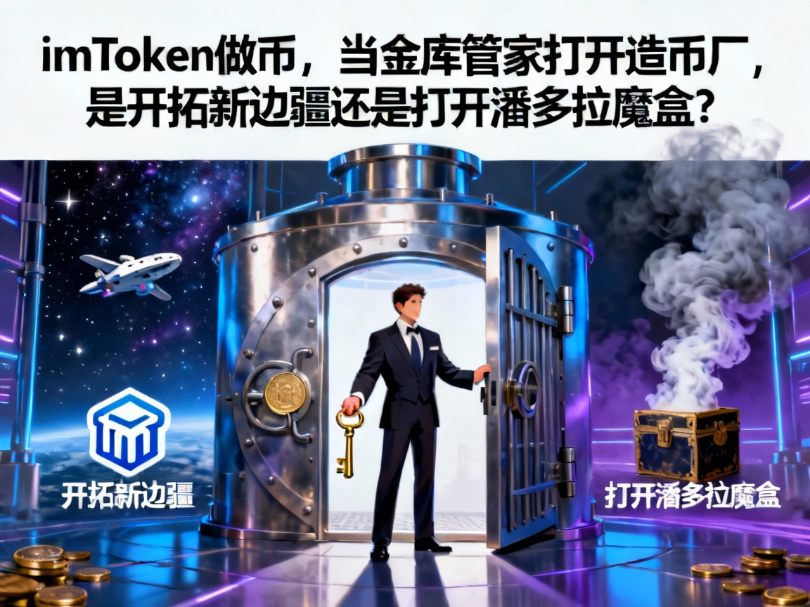 imToken做币，当金库管家打开造币厂，是开拓新边疆还是打开潘多拉魔盒？