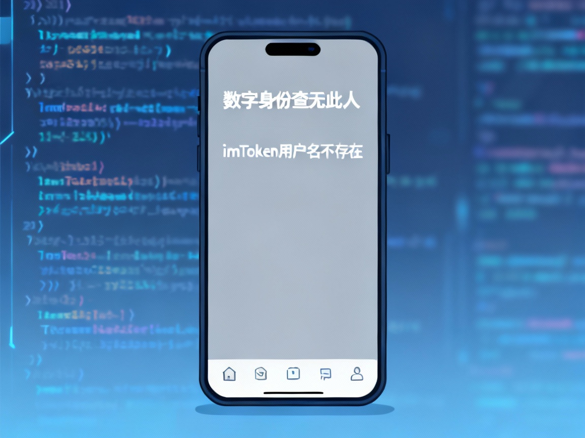 当你的数字身份查无此人，imToken钱包用户名不存在的背后