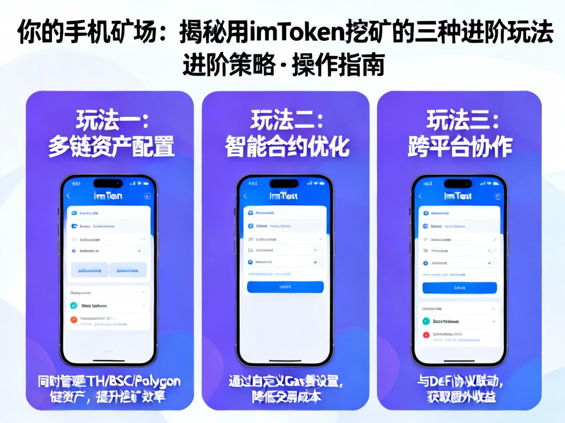 你的手机矿场，揭秘用imToken挖矿的三种进阶玩法