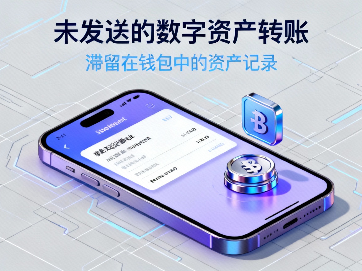 当数字资产滞留在钱包，一次未发送的转账背后