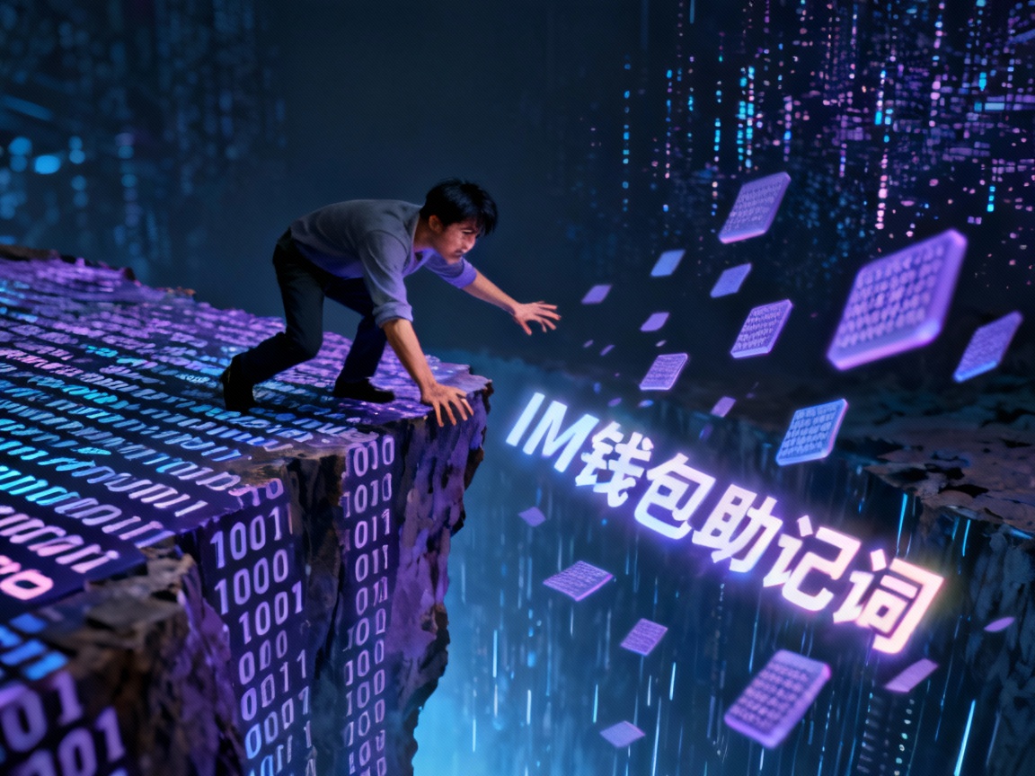 数字悬崖边的绝望呼救，当IM钱包助记词从记忆中被抹去