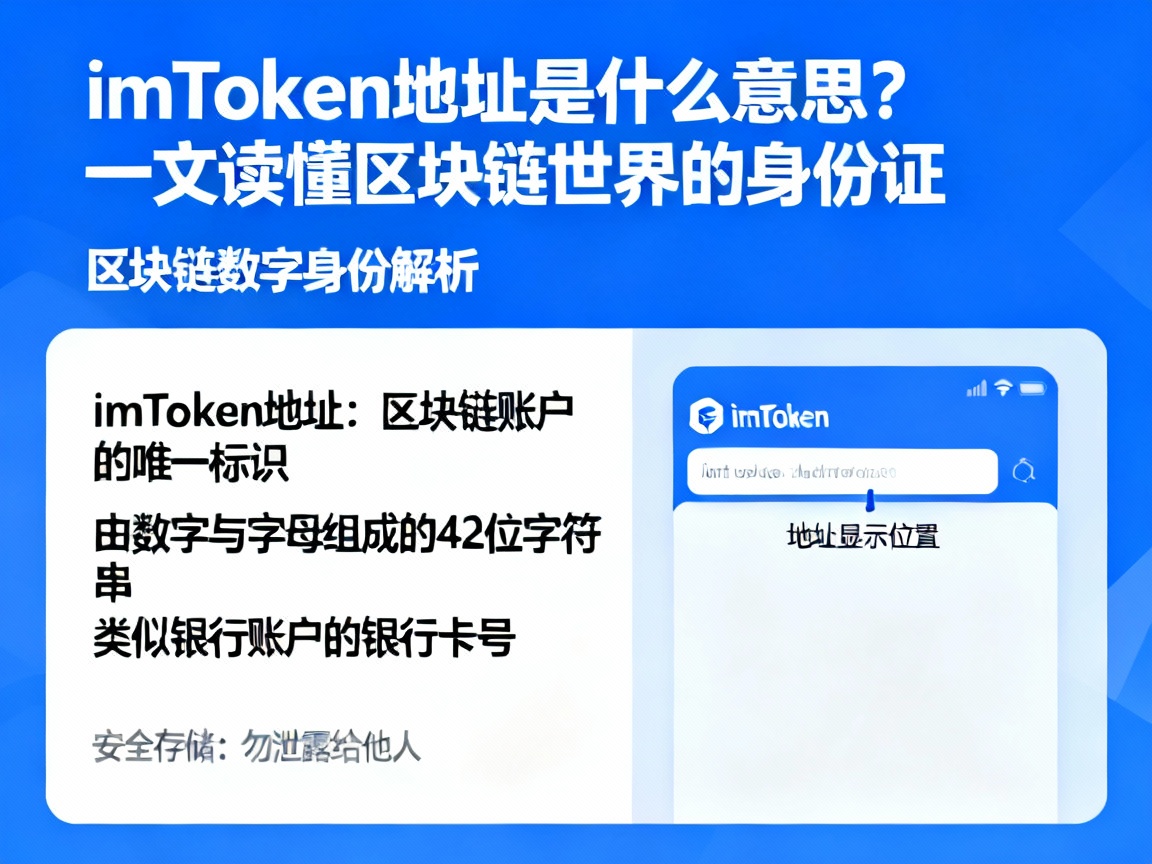 imToken地址是什么意思？一文读懂区块链世界的身份证