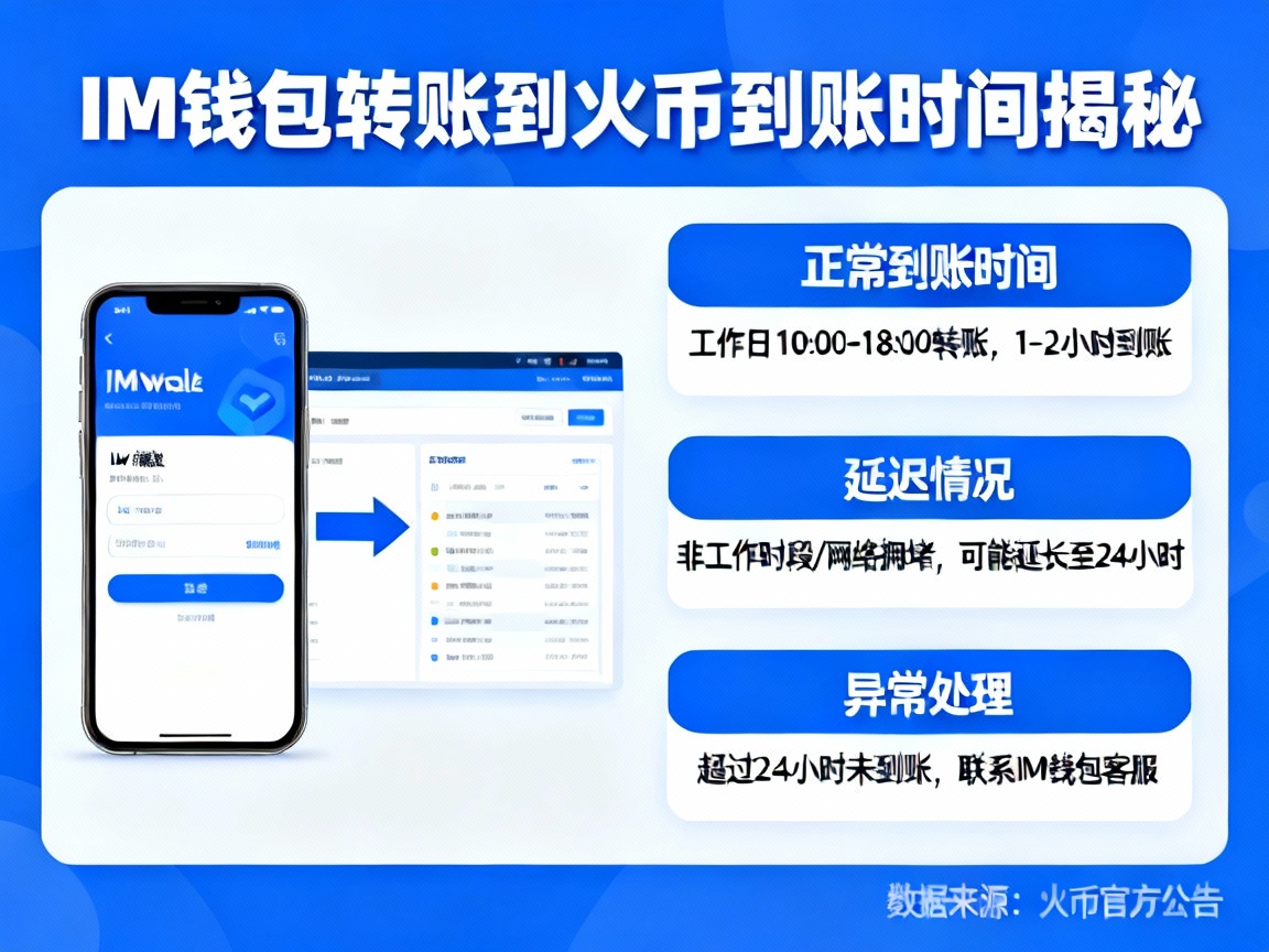 IM钱包转账到火币，到底多久能到账？揭秘转账时间背后的真相！