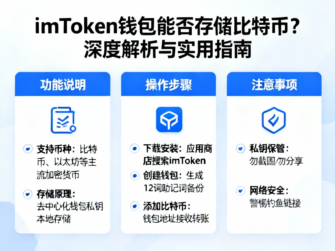 imToken钱包能否存储比特币？深度解析与实用指南