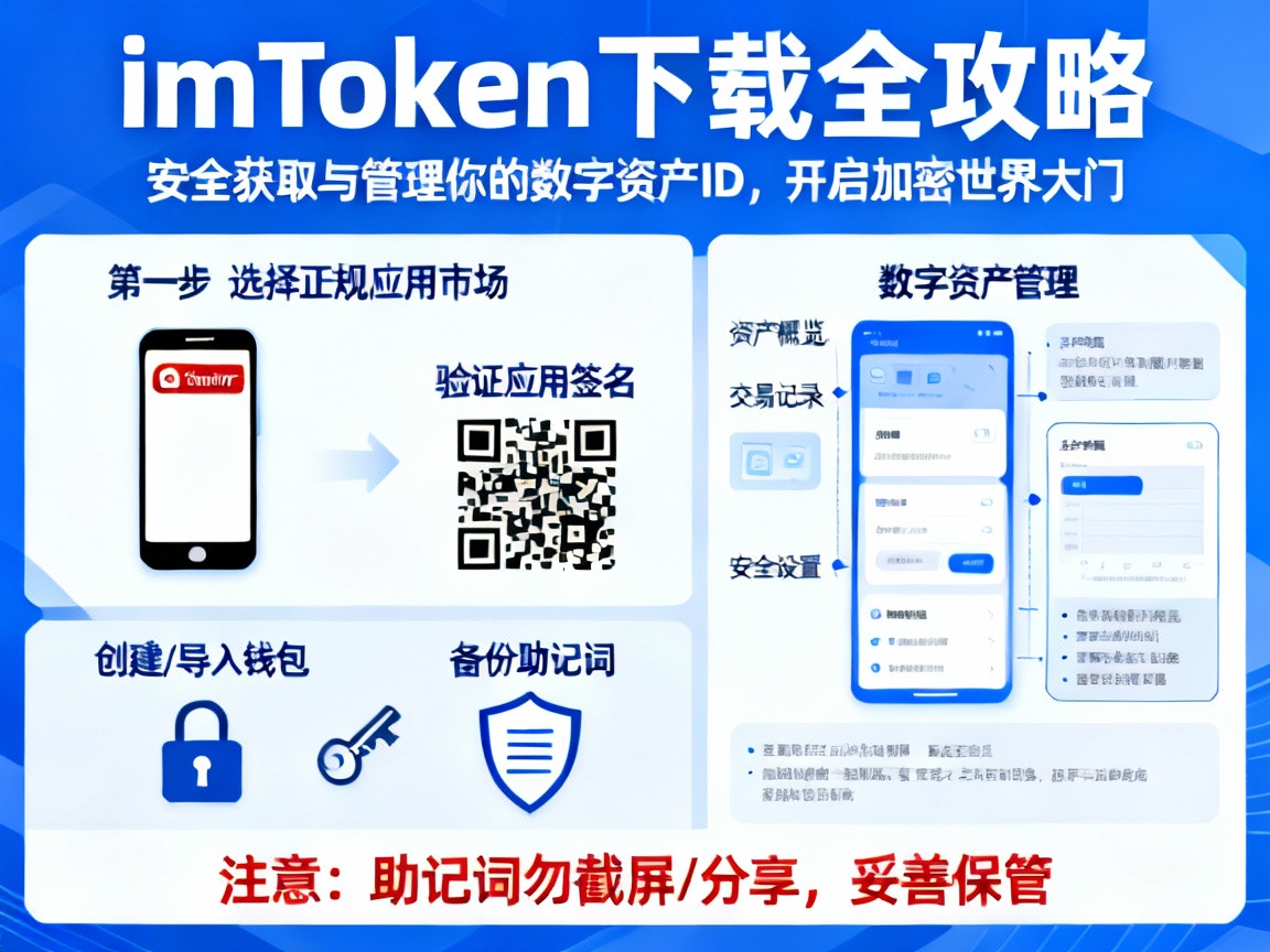 imToken 下载全攻略，安全获取与管理你的数字资产ID，开启加密世界大门
