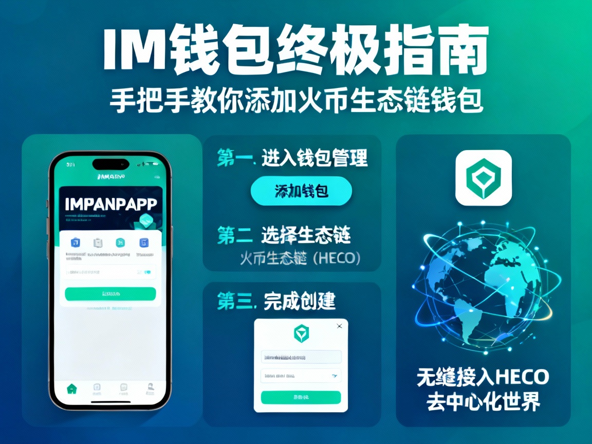 IM钱包终极指南，手把手教你添加火币生态链钱包，无缝接入HECO去中心化世界
