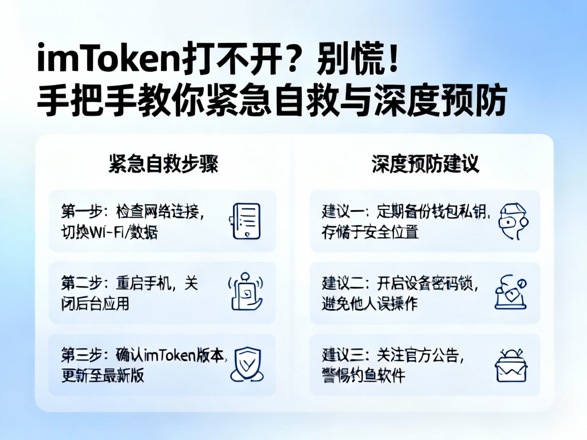 imToken打不开？别慌！手把手教你紧急自救与深度预防