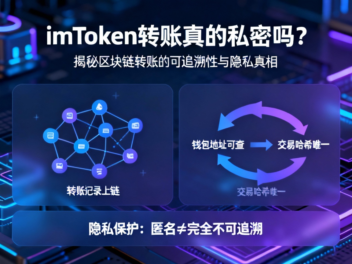 imToken转账真的私密吗？揭秘区块链转账的可追溯性与隐私真相