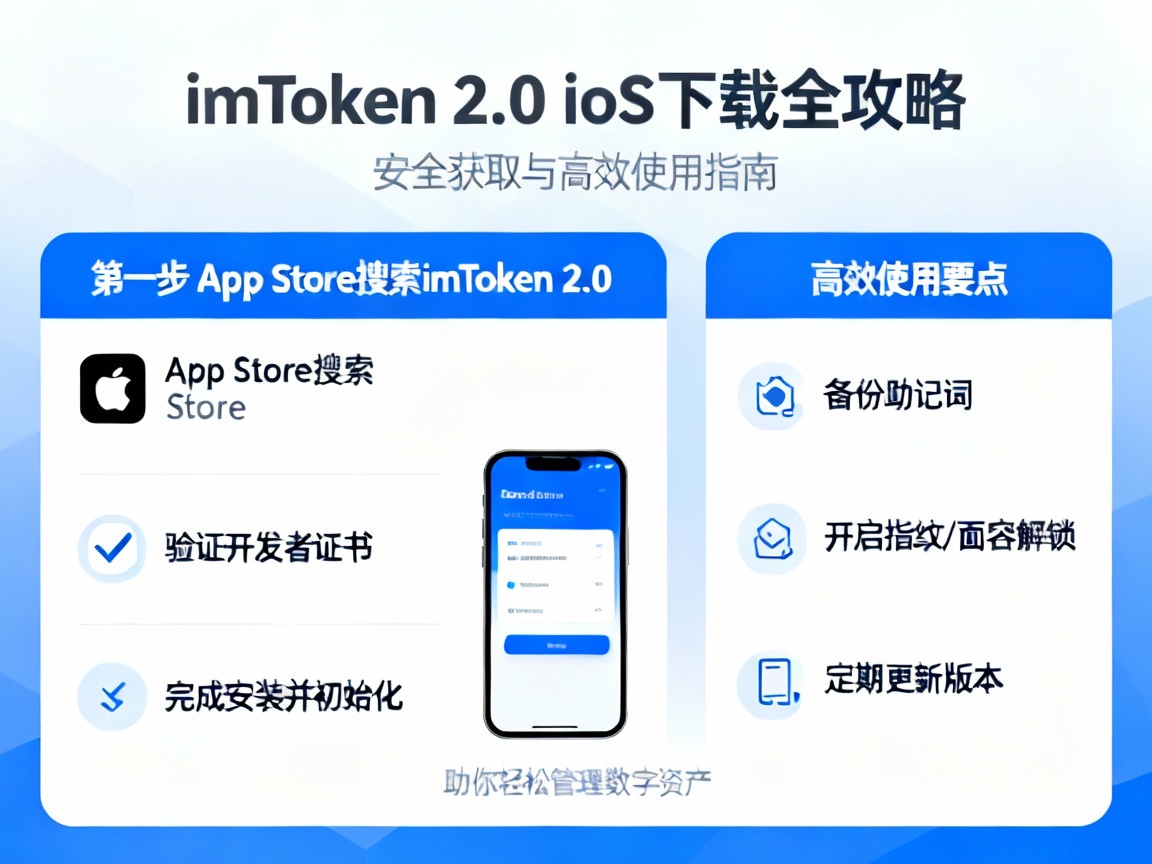 imToken 2.0 iOS下载全攻略，安全获取与高效使用指南，助你轻松管理数字资产