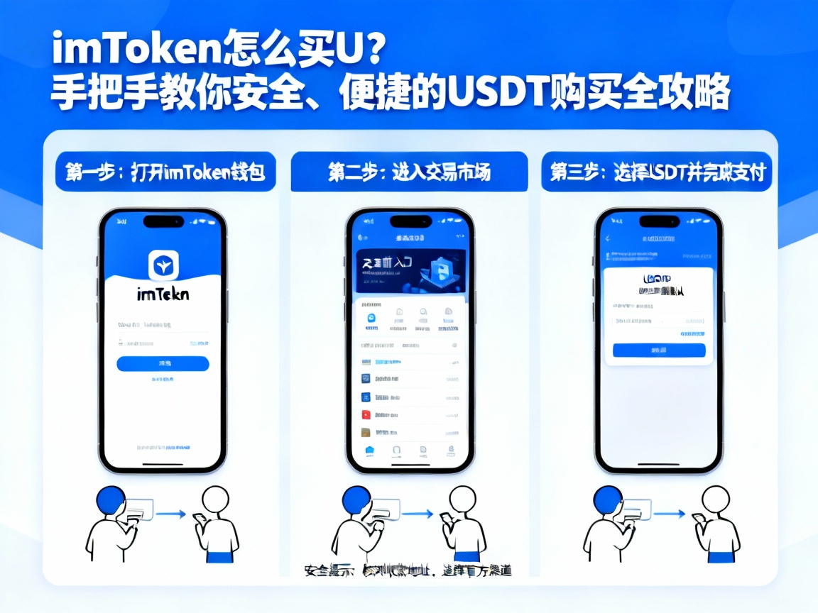 imToken怎么买U？手把手教你安全、便捷的USDT购买全攻略