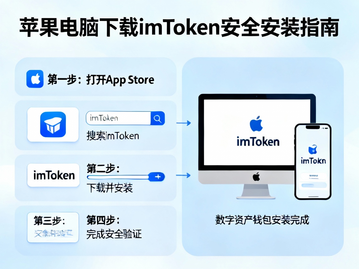 苹果电脑怎么下载imToken？手把手教你安全安装数字资产钱包