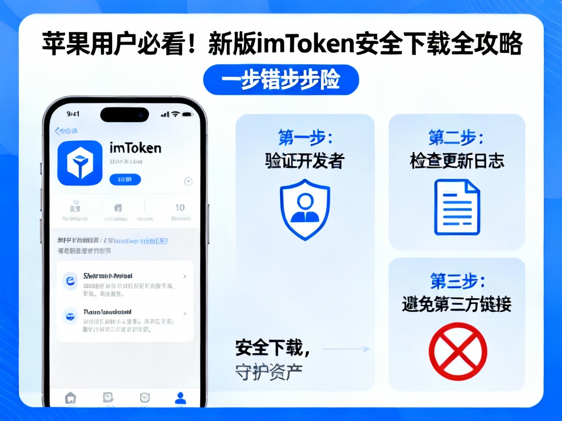苹果用户必看！新版imToken安全下载全攻略，一步错步步险