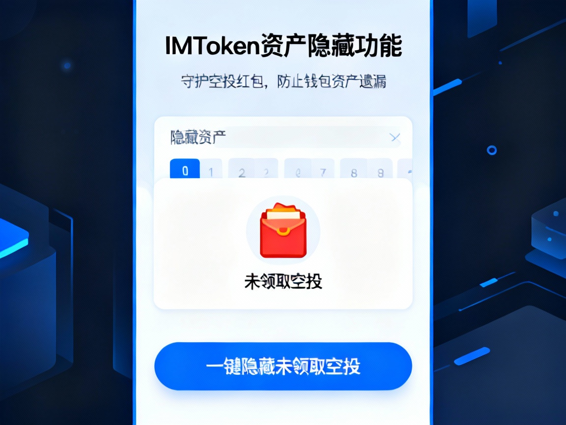 IMToken添加资产隐藏功能，别让空投的红包从钱包溜走