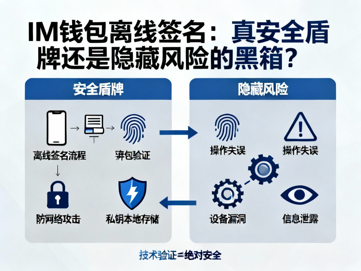 IM钱包离线签名，是真安全盾牌，还是隐藏风险的黑箱？