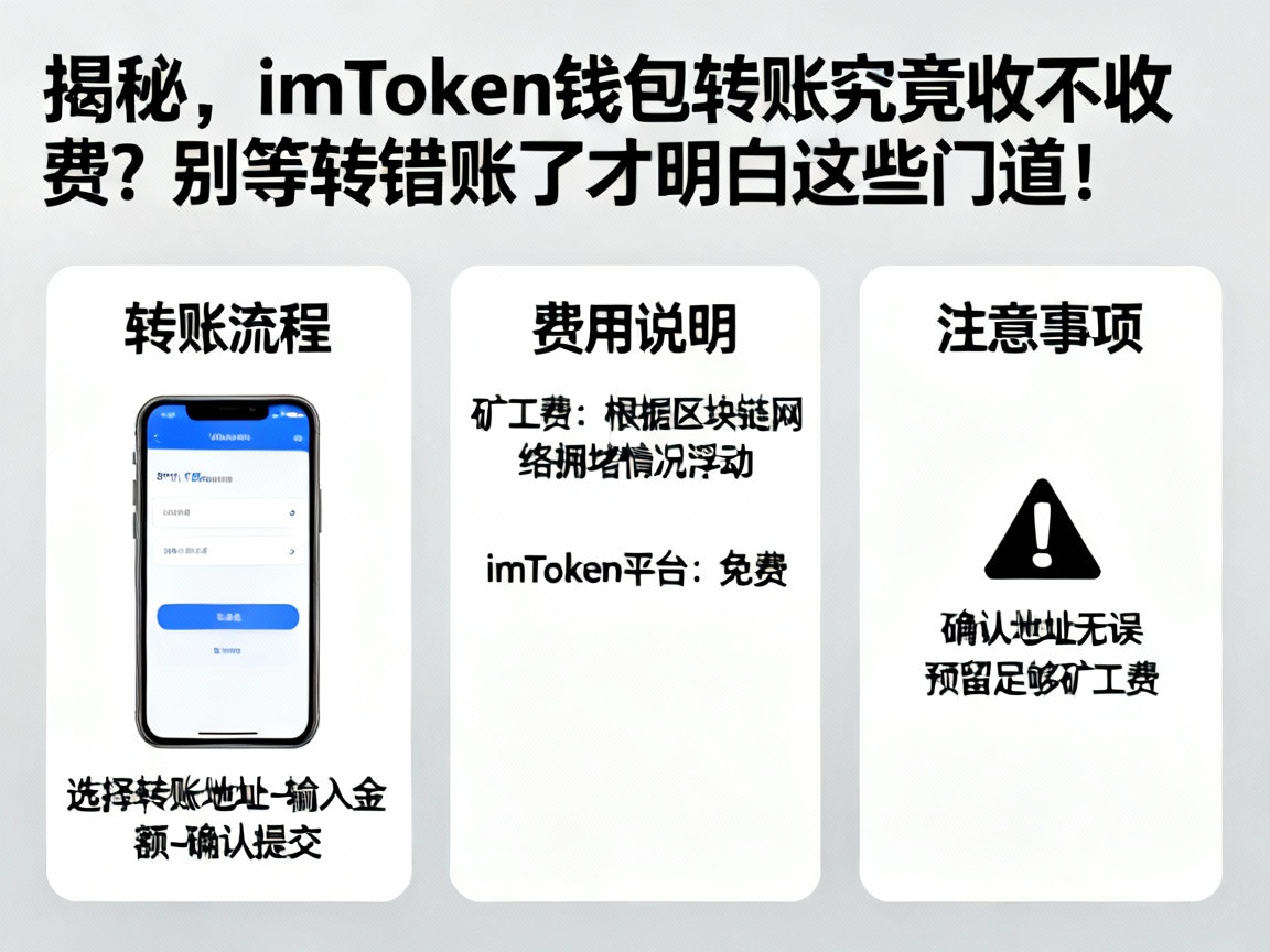 揭秘，imToken钱包转账究竟收不收费？别等转错账了才明白这些门道！