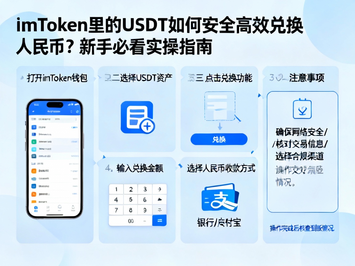 imToken里的USDT如何安全高效兑换人民币？新手必看实操指南