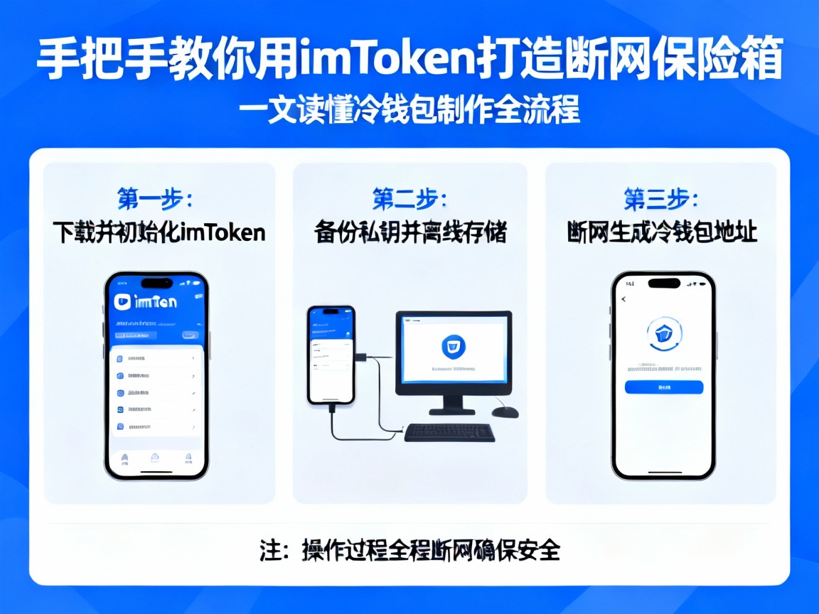 手把手教你用imToken打造断网保险箱，一文读懂冷钱包制作全流程