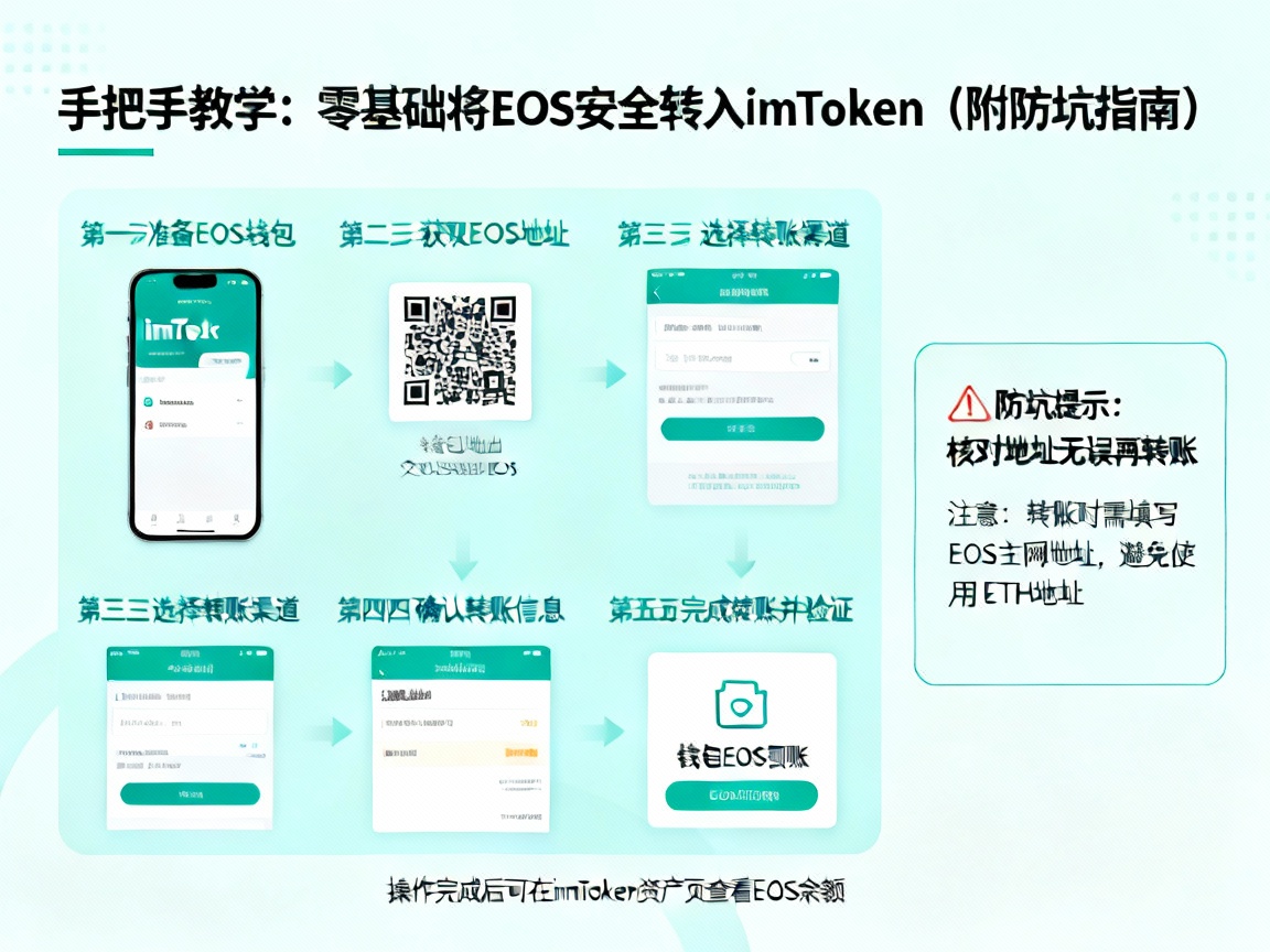 手把手教学，零基础将EOS安全转入imToken，一篇就够（附防坑指南）