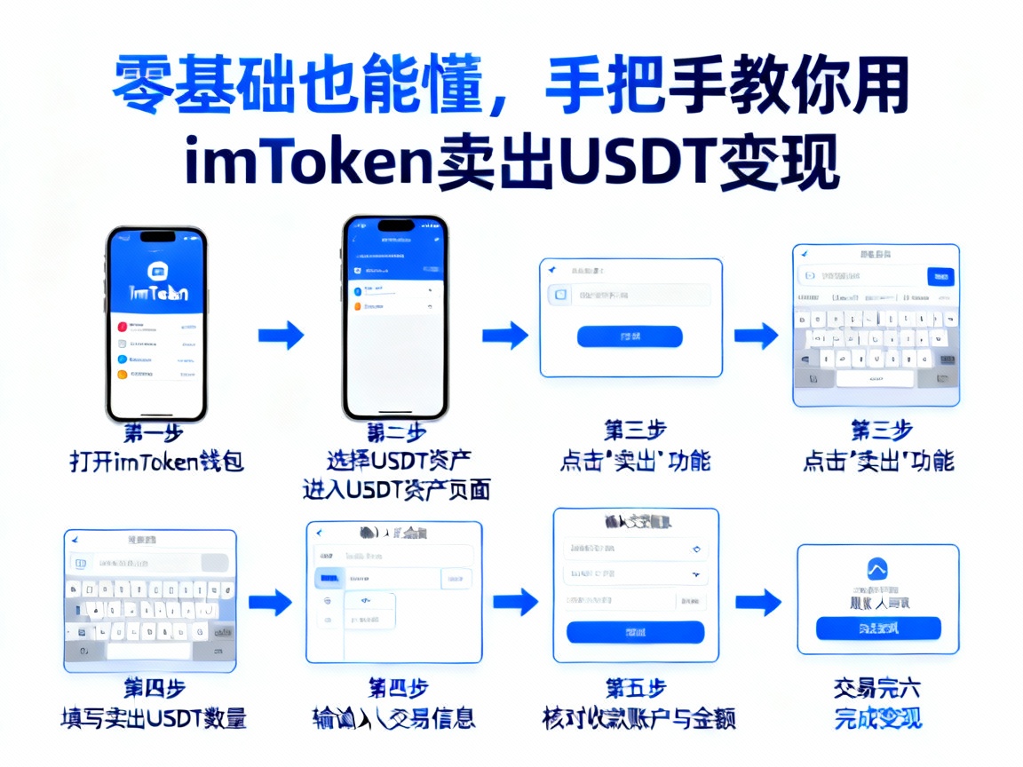 零基础也能懂，手把手教你用imToken卖出USDT变现