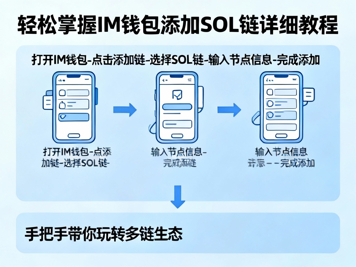 轻松掌握，IM钱包添加SOL链详细教程，手把手带你玩转多链生态