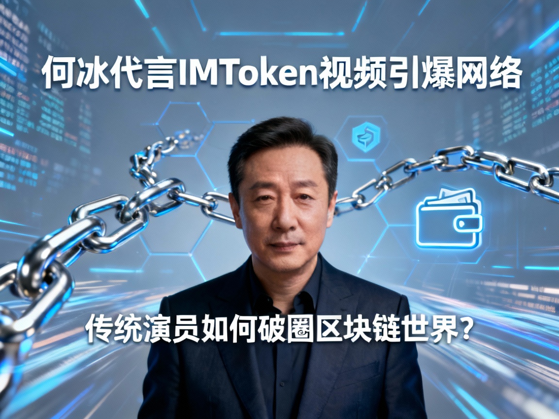 何冰代言IMToken视频引爆网络，传统演员如何破圈区块链世界？