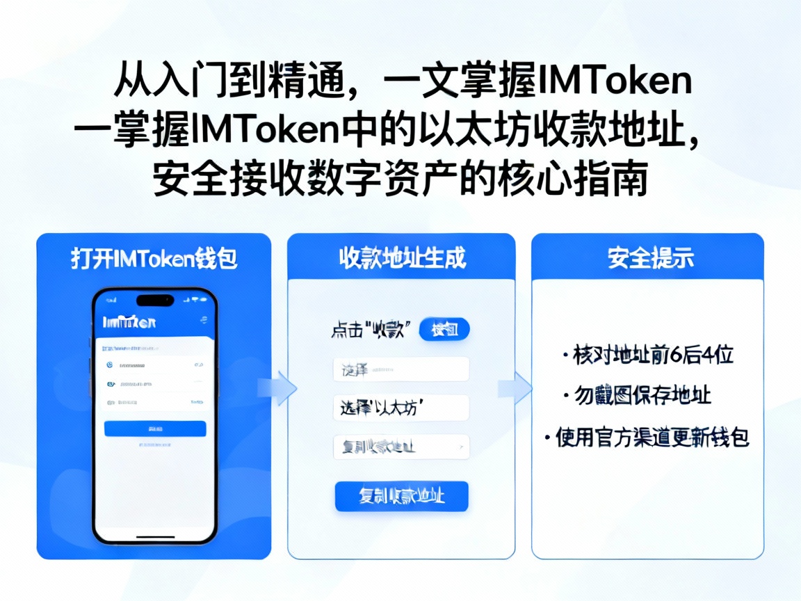 从入门到精通，一文掌握IMToken中的以太坊收款地址，安全接收数字资产的核心指南