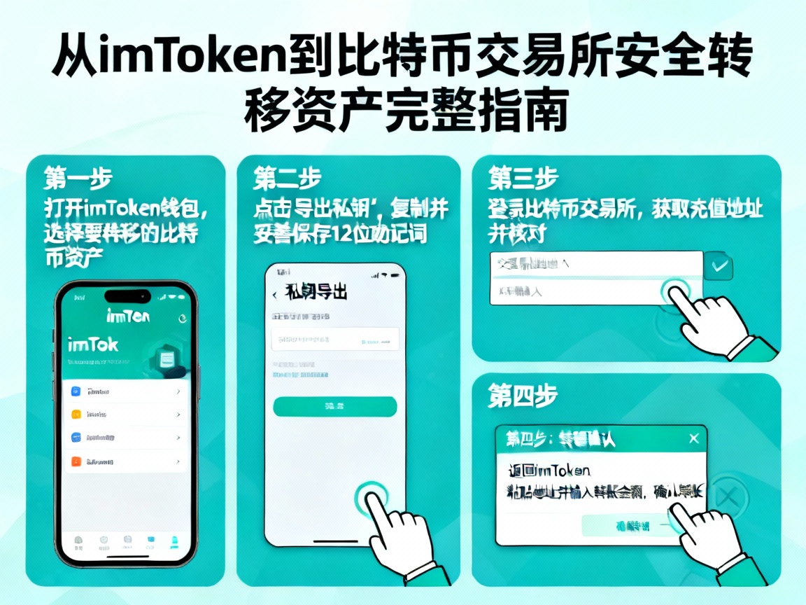 从imToken到比特币交易所，安全转移资产的完整指南