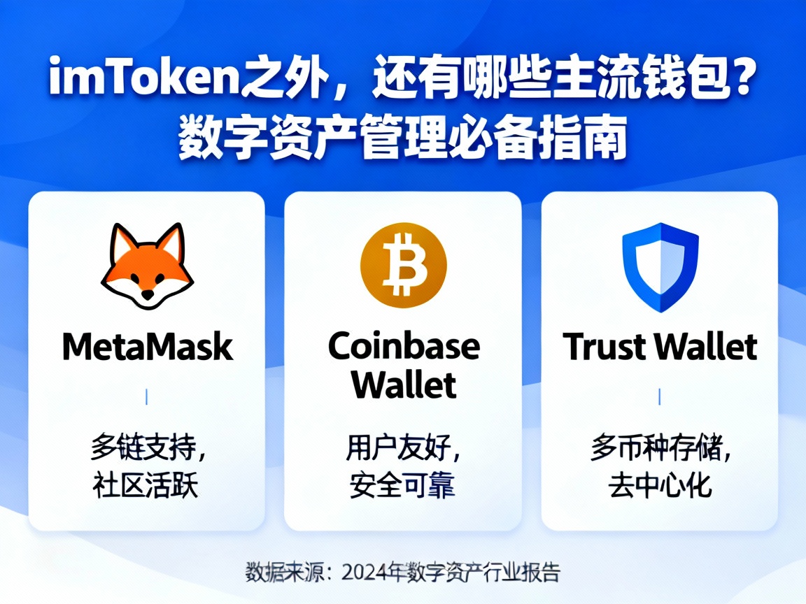 imToken之外，还有哪些主流钱包？数字资产管理必备指南