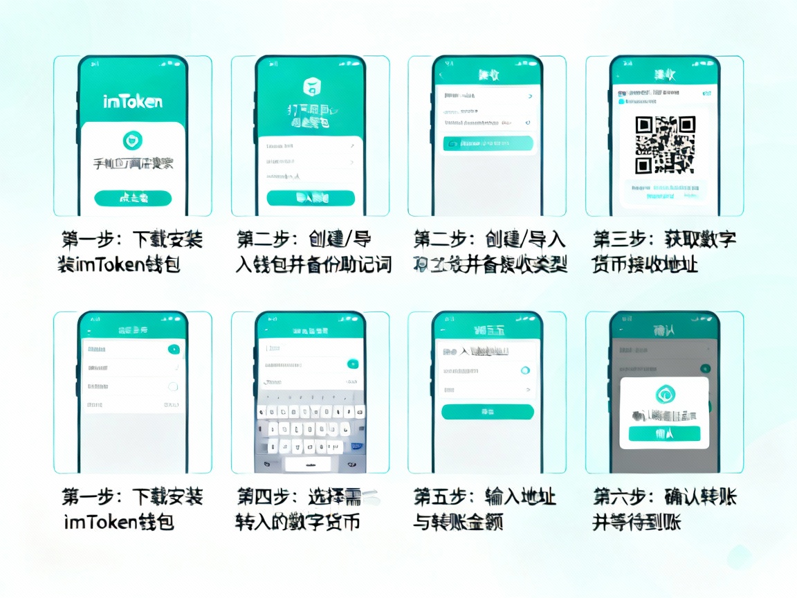 手把手教学，零基础也能安全将数字货币转入imToken钱包