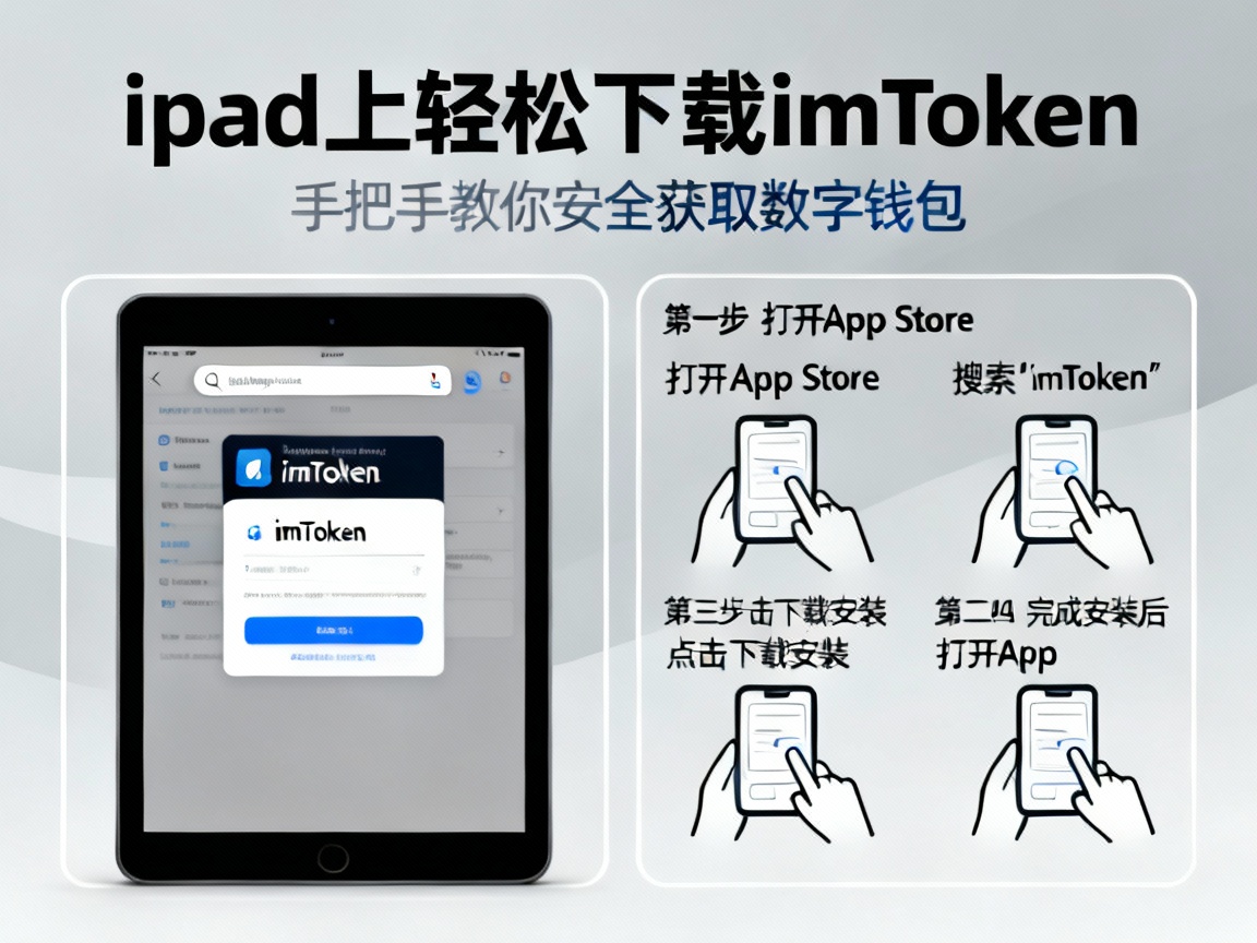 iPad上轻松下载imToken，手把手教你安全获取数字钱包