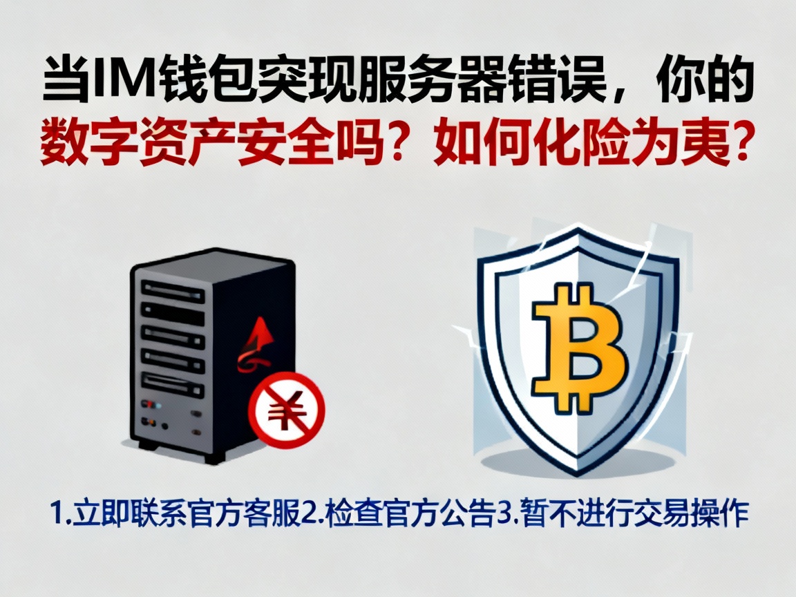 当IM钱包突现服务器错误，你的数字资产安全吗？如何化险为夷？