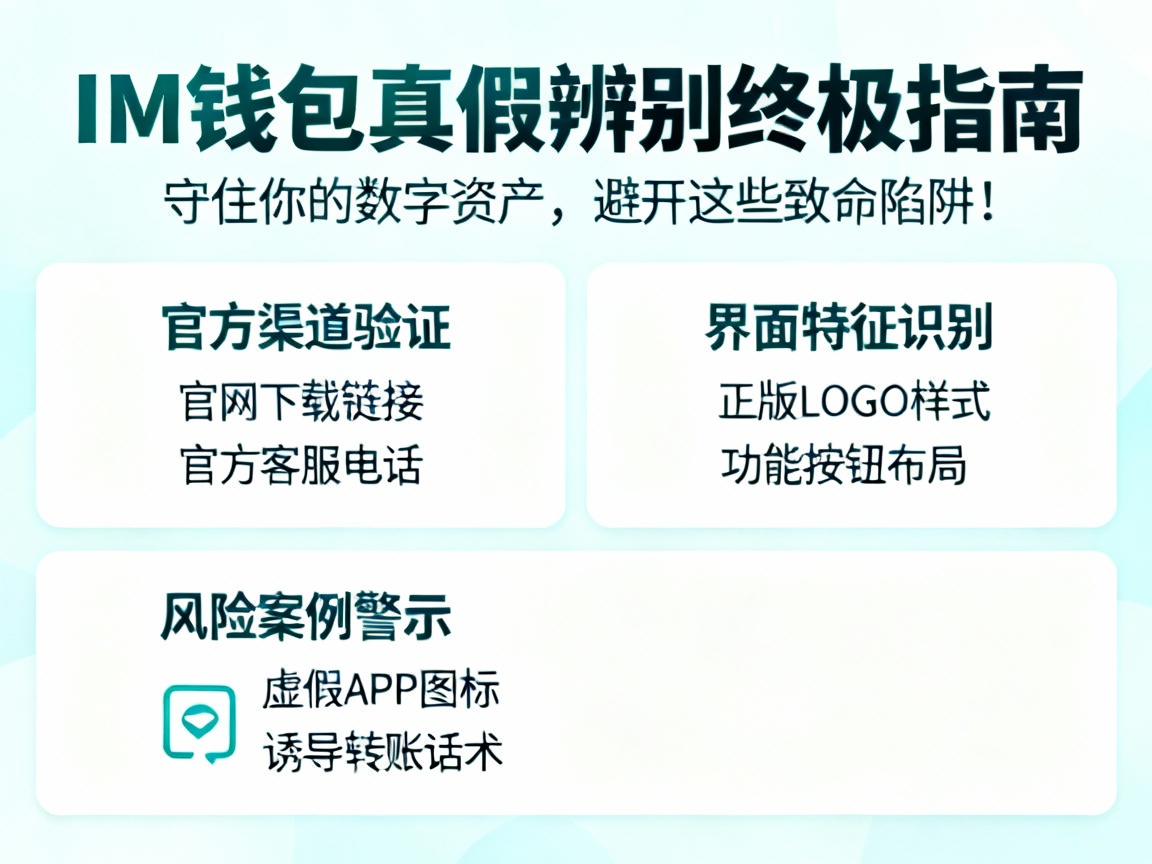 IM钱包真假辨别终极指南，守住你的数字资产，避开这些致命陷阱！