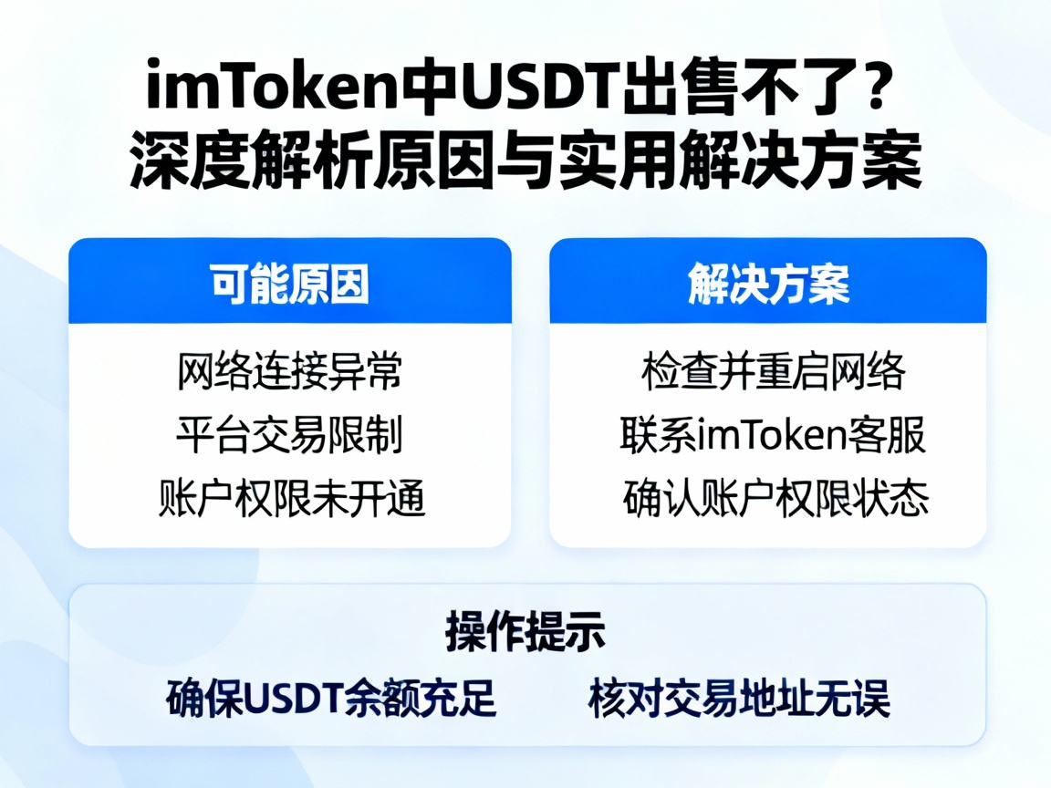 imToken中USDT出售不了？深度解析原因与实用解决方案