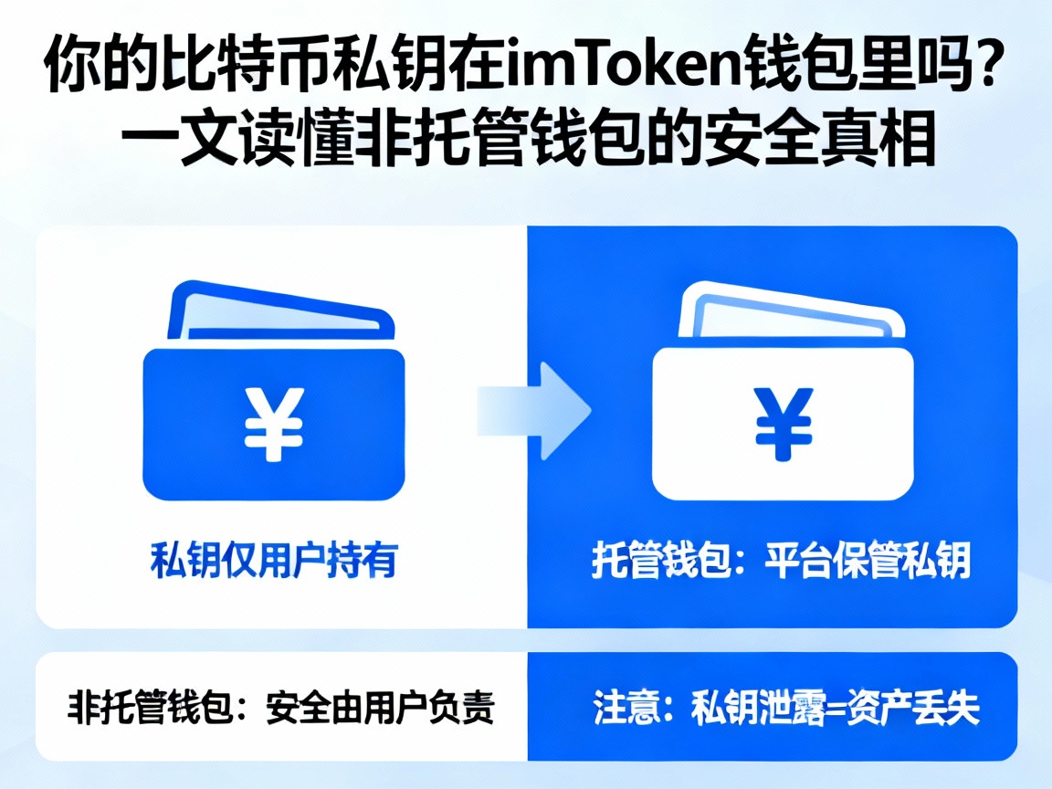 你的比特币私钥在imToken钱包里吗？一文读懂非托管钱包的安全真相